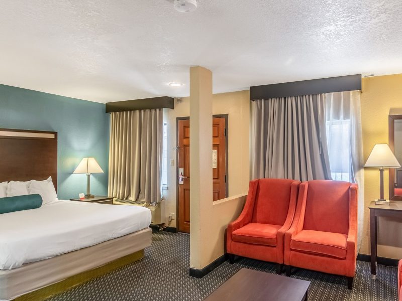 Suite 1 King bed