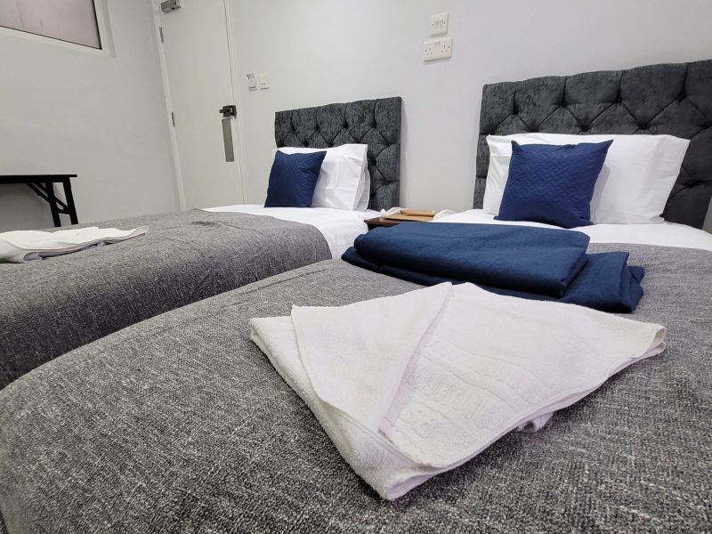 Basic Twin Room, Shared Bathroom