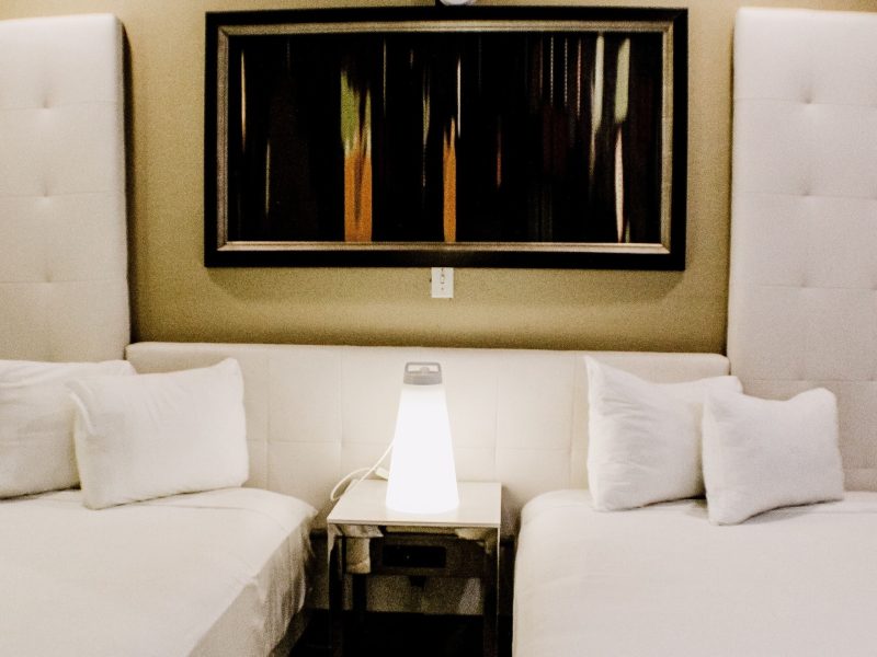 1 King Bed, Accessible, Refrigerator & Microwave