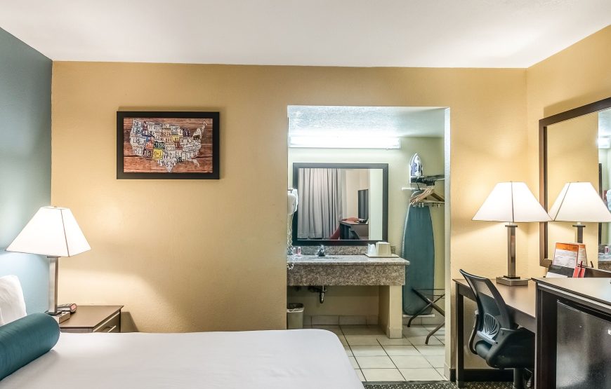 1 King Bed