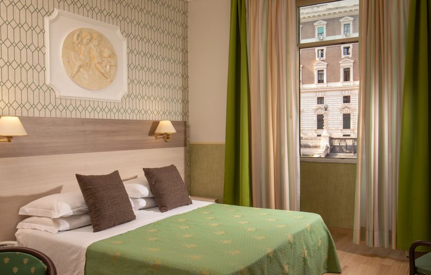 Camera con letto matrimoniale o 2 letti singoli