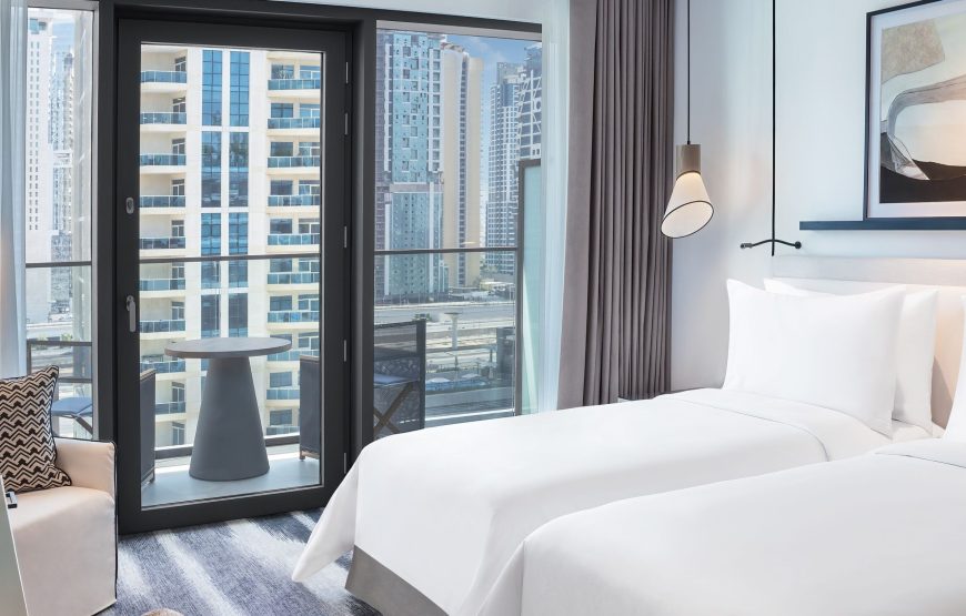 Deluxe Room, 2 Single Beds, City View