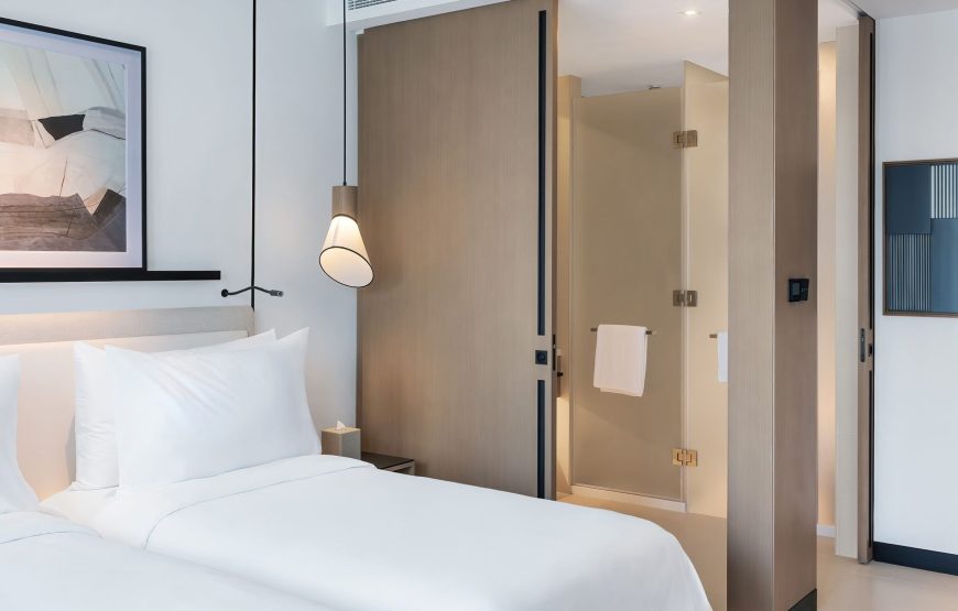 Deluxe Room, 2 Single Beds, City View