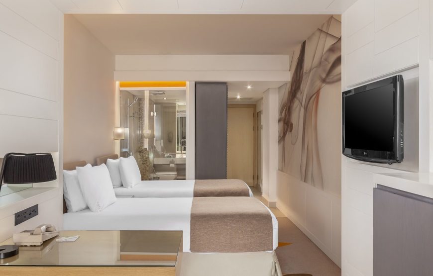 Standard Room, 2 Twin Beds, Smoking, City View