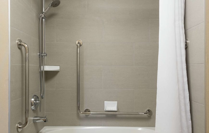 Studio, 1 King Bed, Accessible, Bathtub