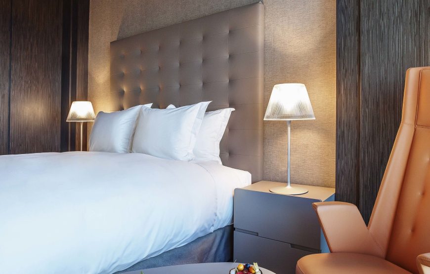Superior room, located between the second and the fifth floor