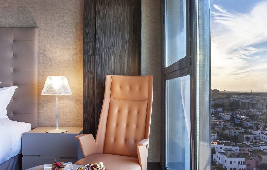 Superior room, located between the second and the fifth floor
